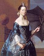 John Singleton Copley Mrs Benjamin Pickman oil on canvas